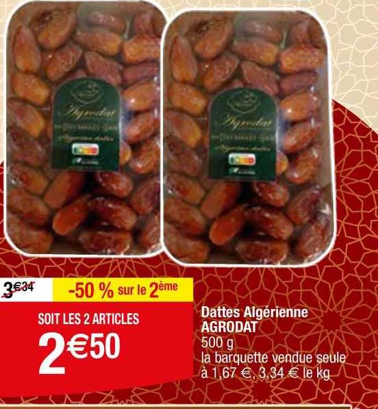 Dattes Algérienne Agrodat