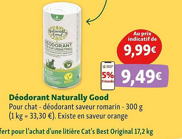 déodorant naturally good