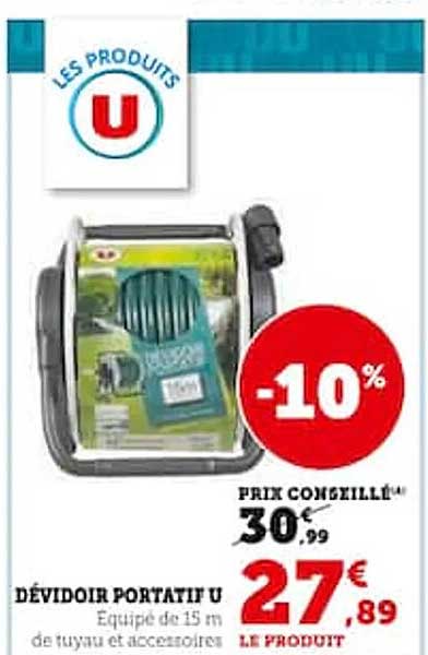 Dévidoir Portatif U
