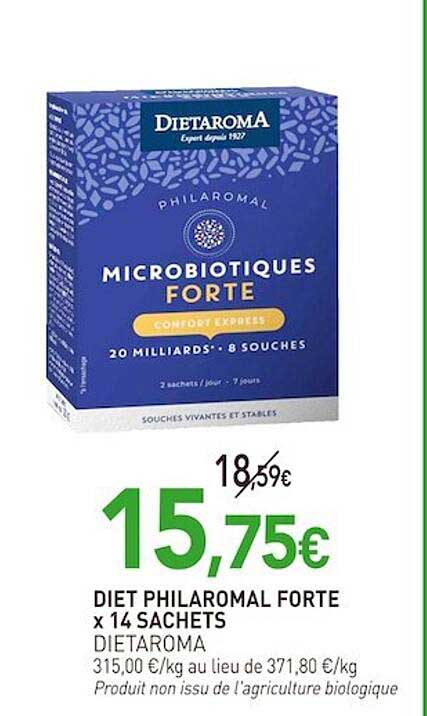 diet philaromal forte x 14 sachets