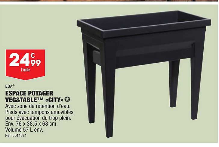 Eda Espace Potager Veg&table «city»