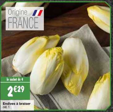 Endives à Braiser