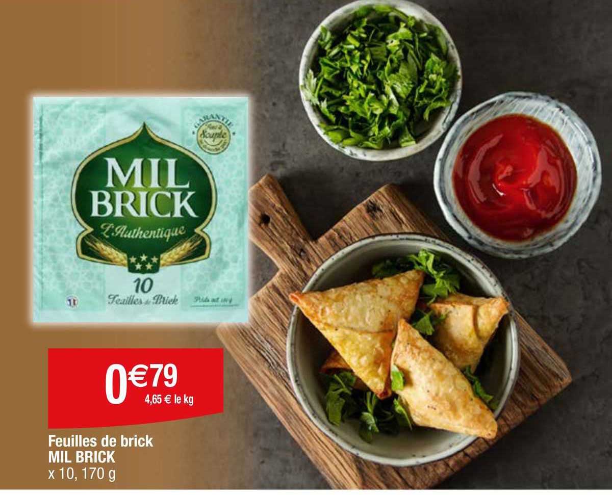 feuilles de brick mil brick