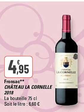 Fronsac Château La Cornelle 2018