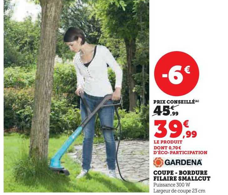 gardena coupe-bordure filaire smallcut