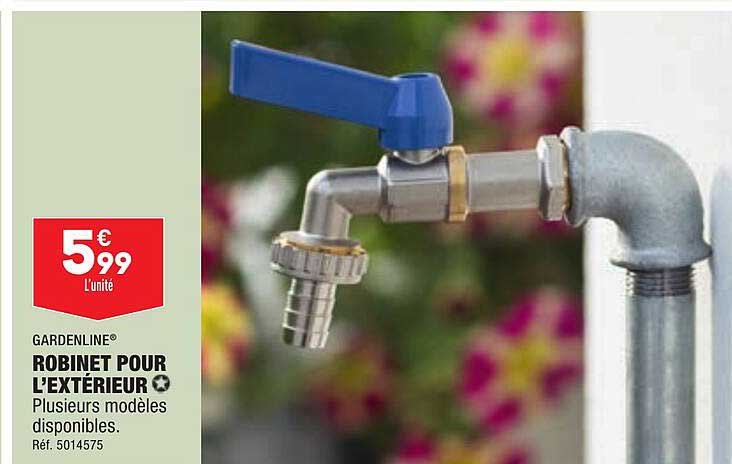 gardenline robinet pour l'extérieur
