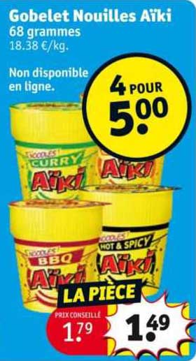 gobelet nouilles aïki