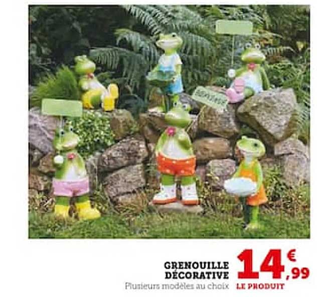 grenouille décorative