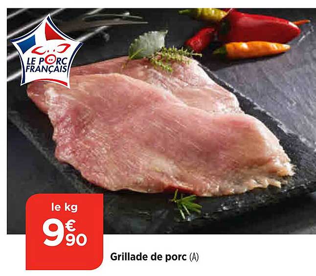 Grillade De Porc