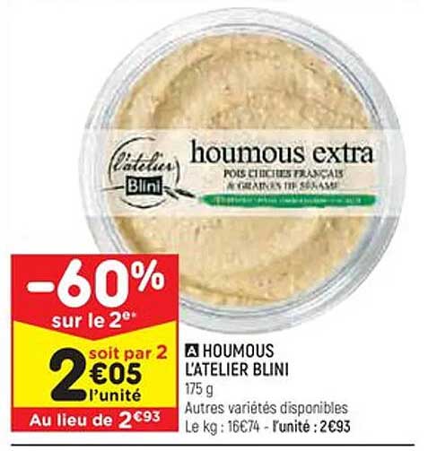 houmous l'atelier blini