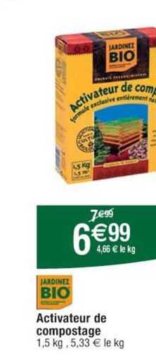 jardinez bio activateur de compostage