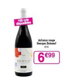 julianas rouge georges duboeuf