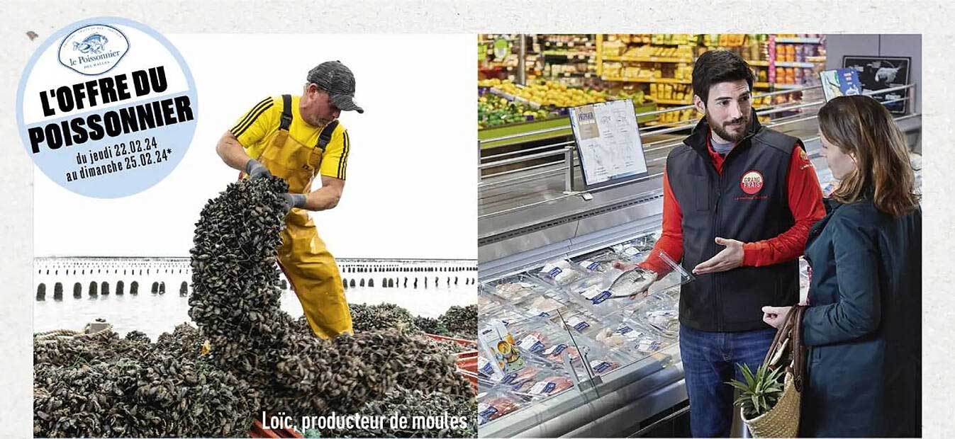 l'offre du poissonnier