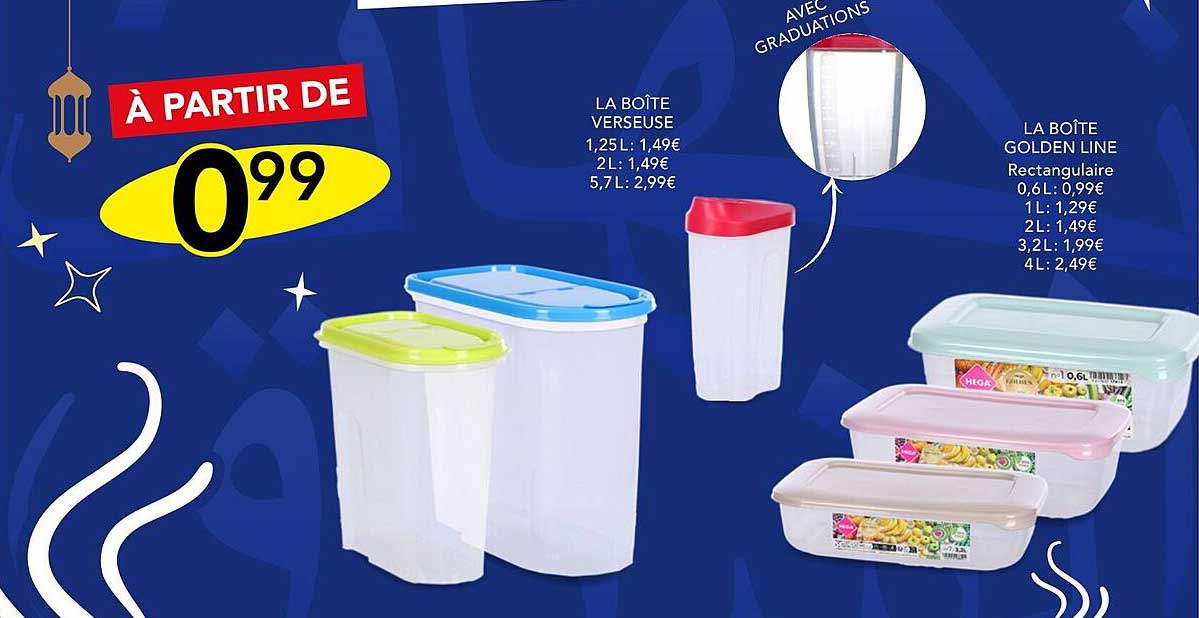 la boîte verseure, la boîte golden line