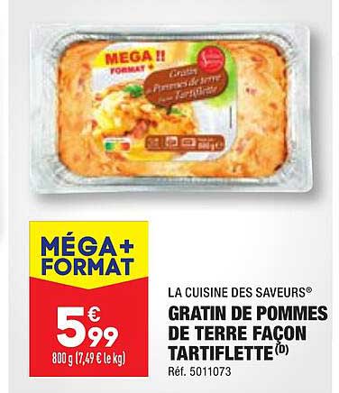 la cuisine des saveurs gratin de pommes de terre façon tartiflette