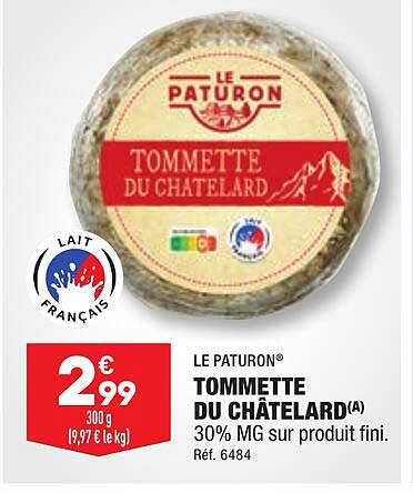 la paturon tommette du châtelard