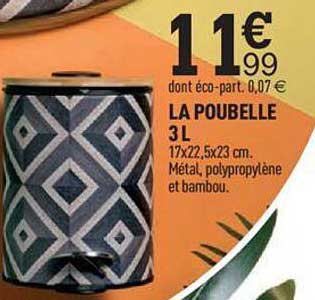 La Poubelle 3 L