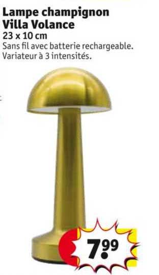 lampe champignon villa volance