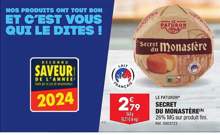 le paturon secret du monastère