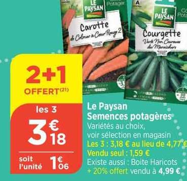le paysan semences potagères