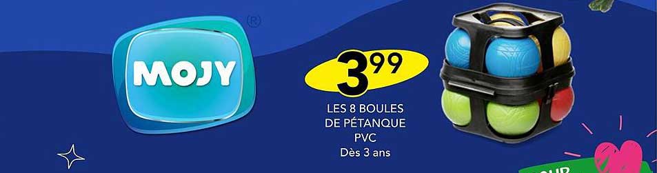 les 8 boules de pétanque mojy