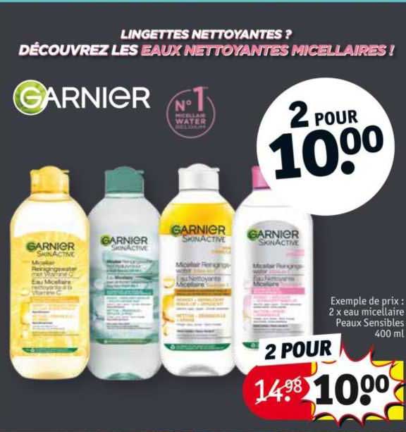 les eaux nettoyantes micellaires !