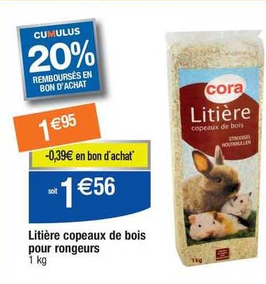 litière copeaux de bois pour rongeurs