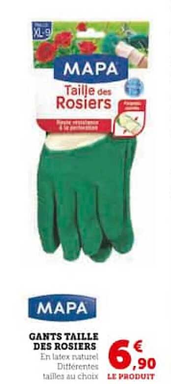 Mapa Gants Taille Des Rosiers