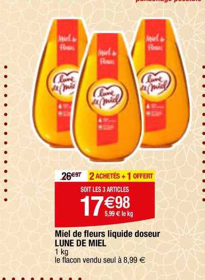 Miel De Fleurs Liquide Doseur Lune De Miel
