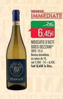 moscato d'asti docg dezzani