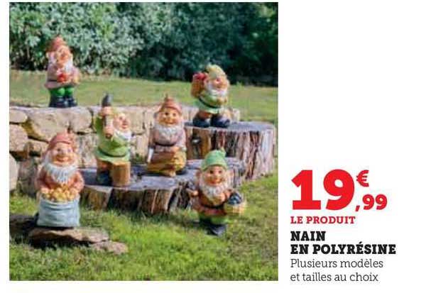 nain en polyrésine