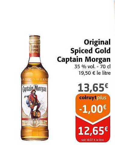 Original Spiced Gold Captain Morgan