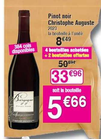 pinot noir christophe auguste 2023