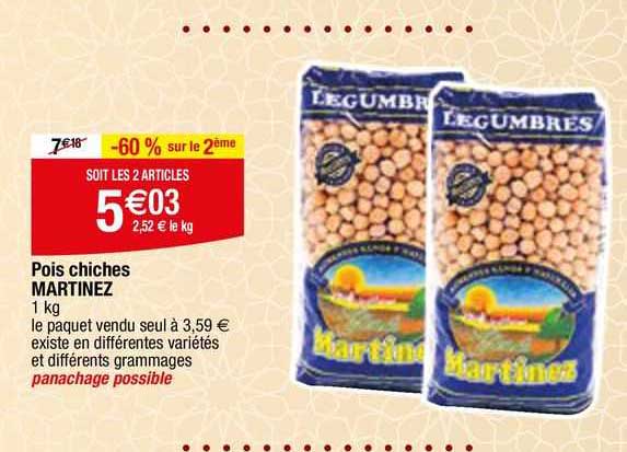Pois Chiches Martinez