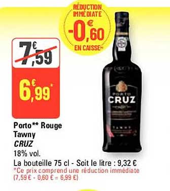 Porto Rouge Tawny Cruz