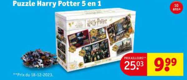 Puzzle Harry Potter 5 En 1
