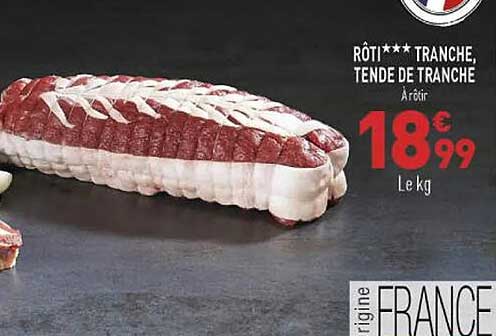 rôti*** tranche, tende de tranche