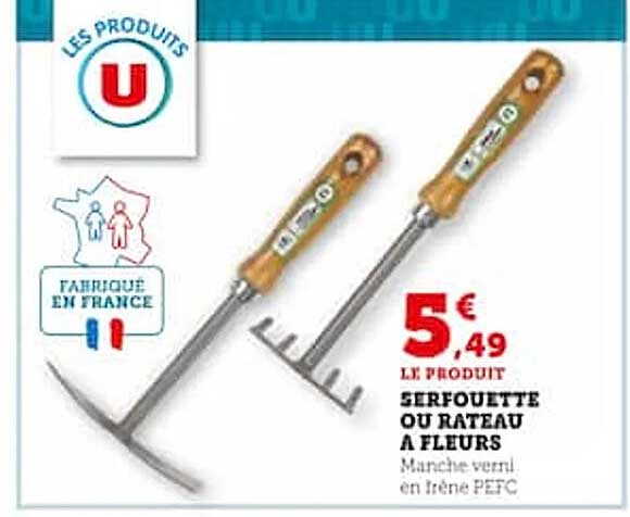 Serfouette Ou Rateau à Fleurs