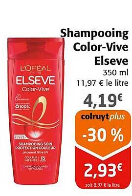 shampooing color-vive elseve