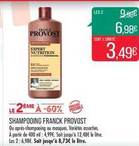 shampooing franck provost