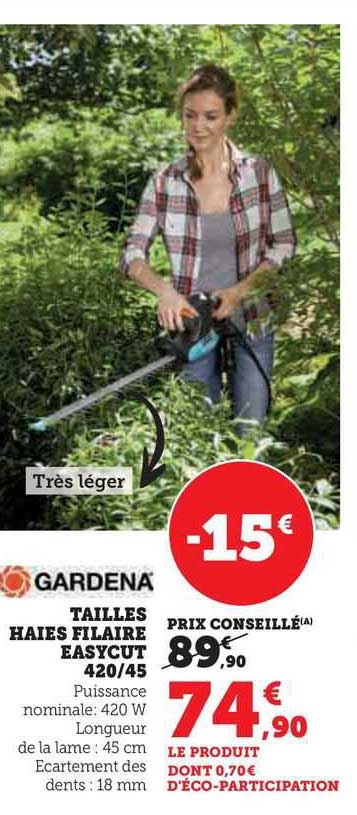 tailles hairs filaire easycut 420/45