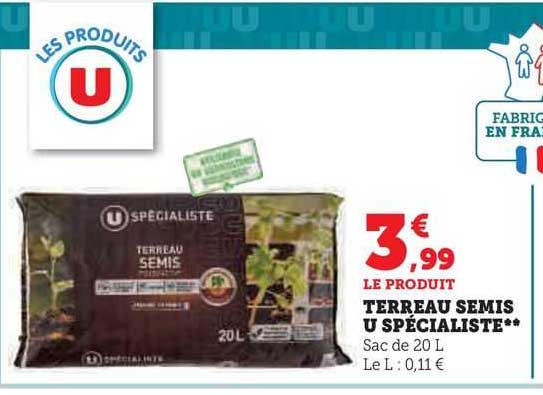 Terreau Semis U Spécialiste