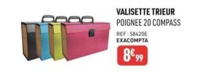 valisette trieur poignée 20 compass