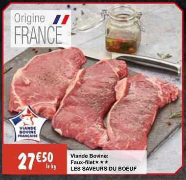 Viande Bovine : Faux-filet *** Les Saveurs Du Bœuf