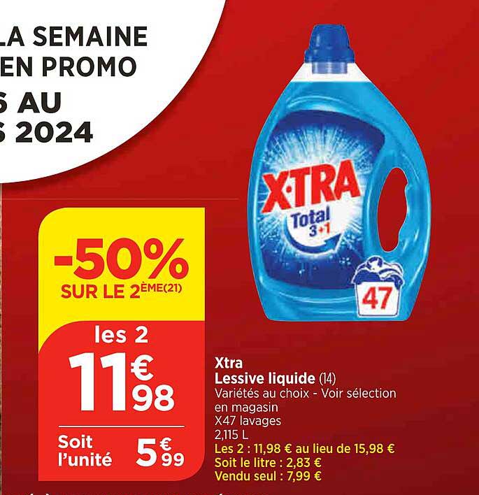 Xtra Lessive Liquide
