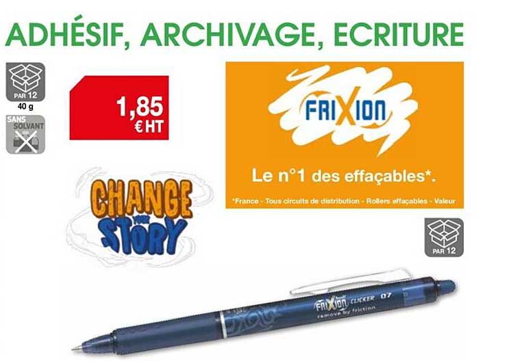 adhésif archivage écriture