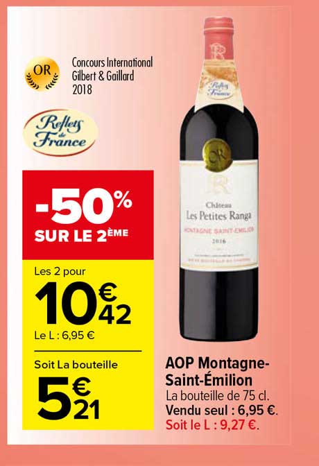 aop montagne-saint-émilion château les petites ranga