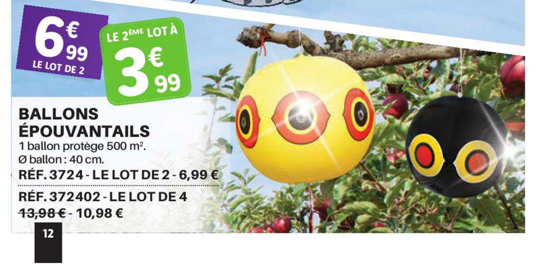 ballons épouvantails