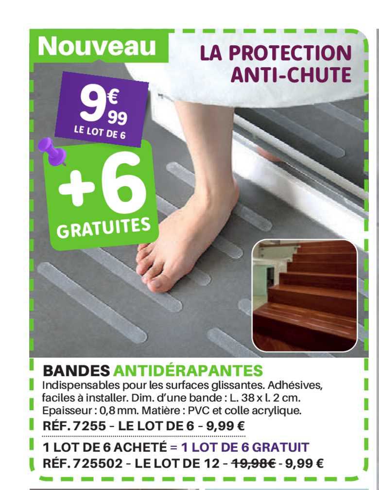 bandes antidérapantes