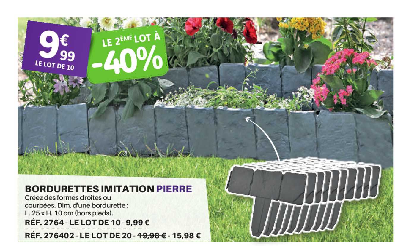 Bordurettes Imitation Pierre